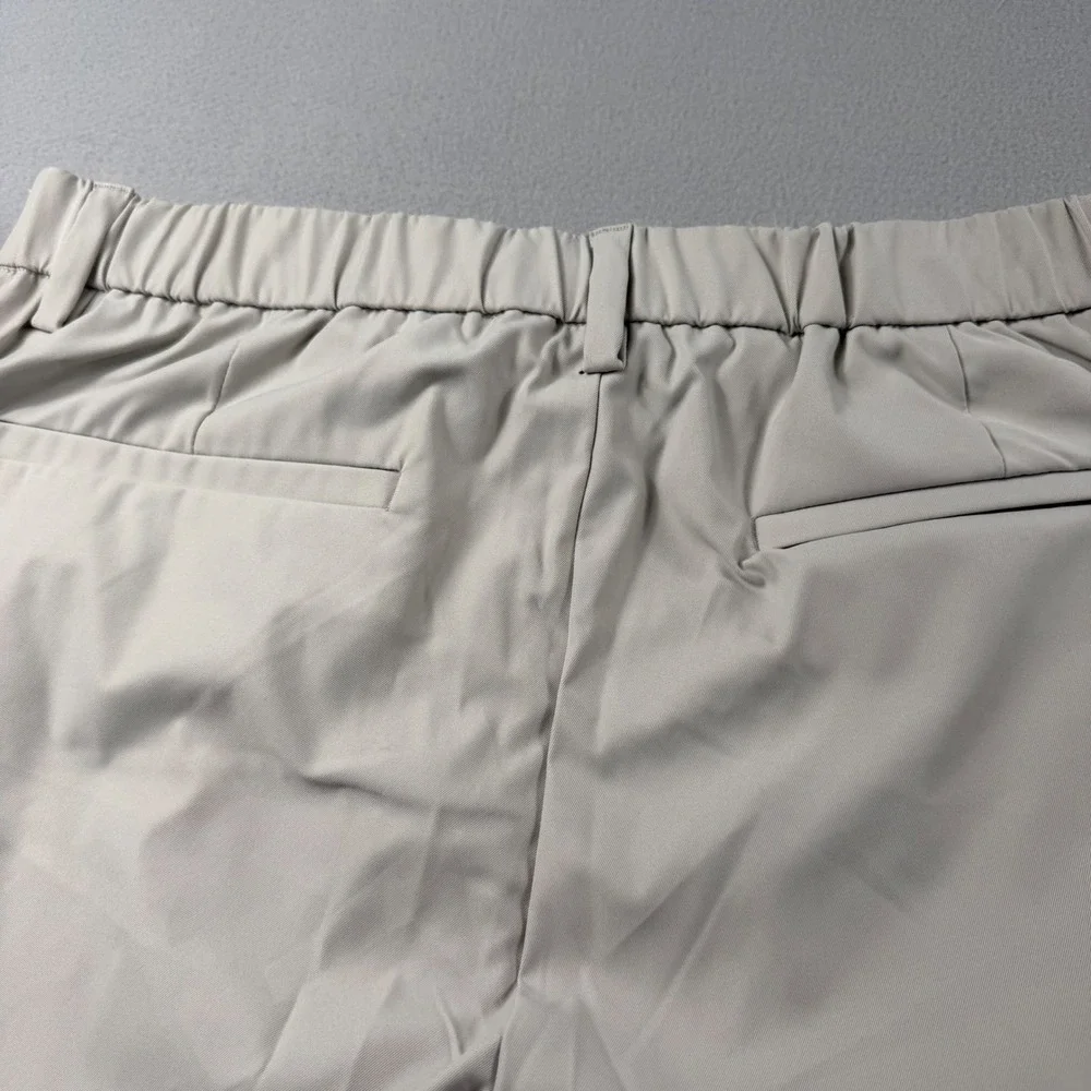 Banana Republic Mens Commuter Flex Pant 36x29 Gray Performance Trousers NEW
